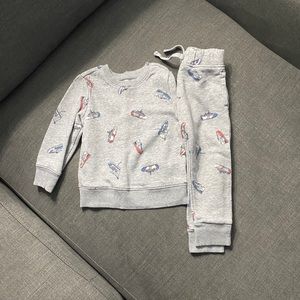 Graphic Crewneck Set